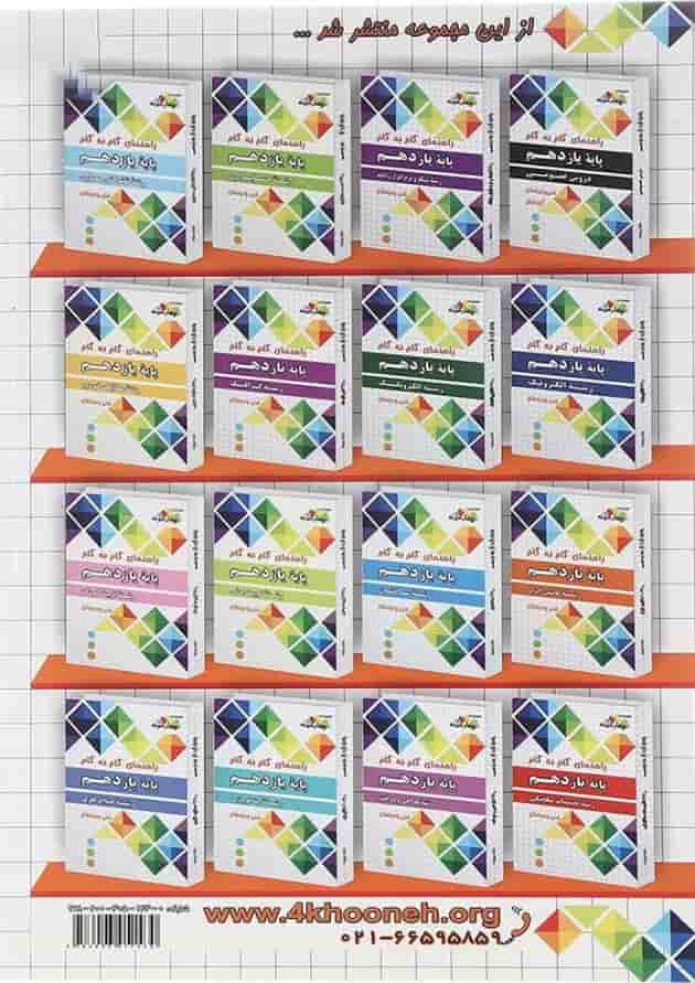 کتاب جامع یازدهم شبکه و نرم افزار رایانه سری راهنمای گام به گام انتشارات چهار خونه کتاب جامع یازدهم شبکه و نرم افزار رایانه سری راهنمای گام به گام انتشارات چهار خونه