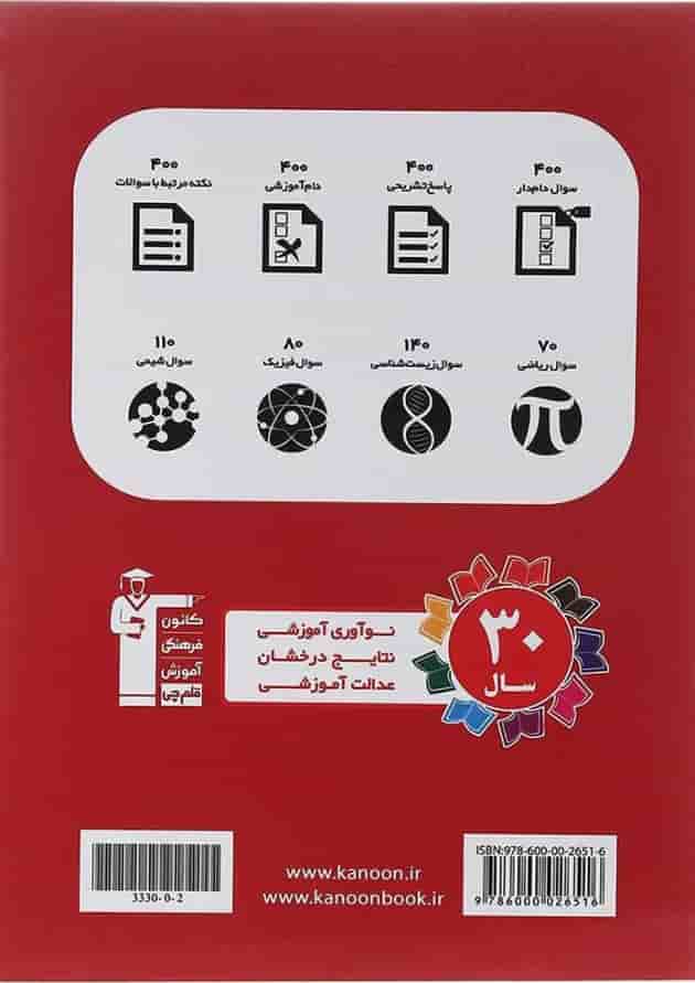 اشتباهات متداول یازدهم تجربی قلم چی  