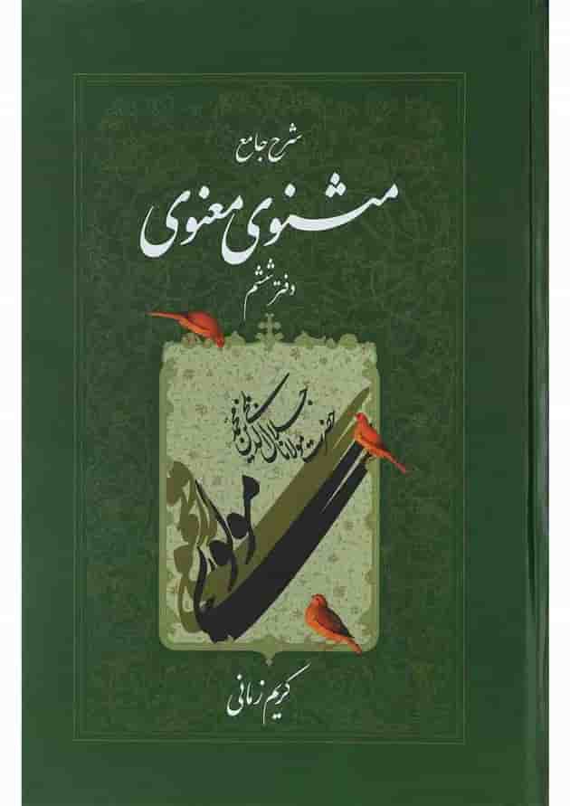 کتاب شرح جامع مثنوی معنوی دفتر ششم کتاب شرح جامع مثنوی معنوی دفتر ششم
