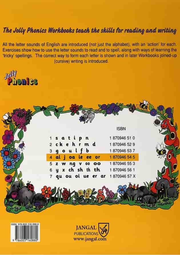 Jolly Phonics 4 WorkBook 