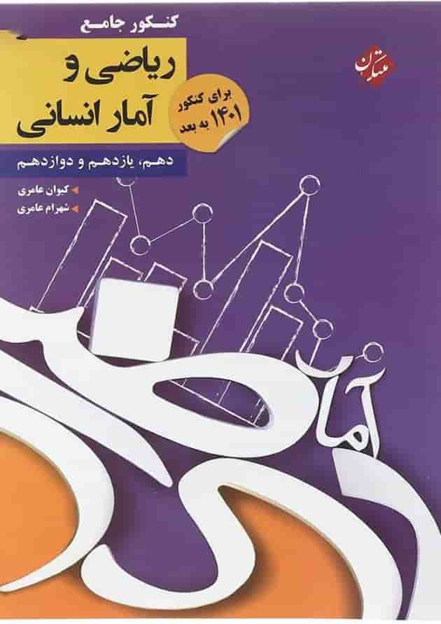 کتاب ریاضی و آمار جامع کنکور انسانی انتشارات مبتکران  