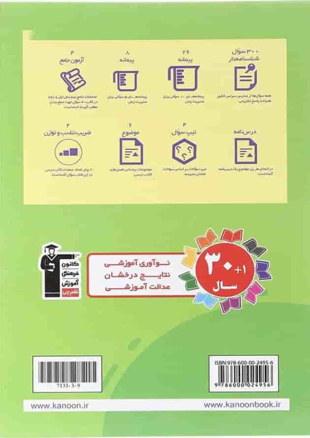فارسی پنجم سری سوال های پرتکرار قلم چی 