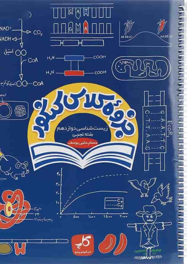 کتاب زیست شناسی دوازدهم تجربی سری جزوه کلاس کنکور انتشارات کاپ  