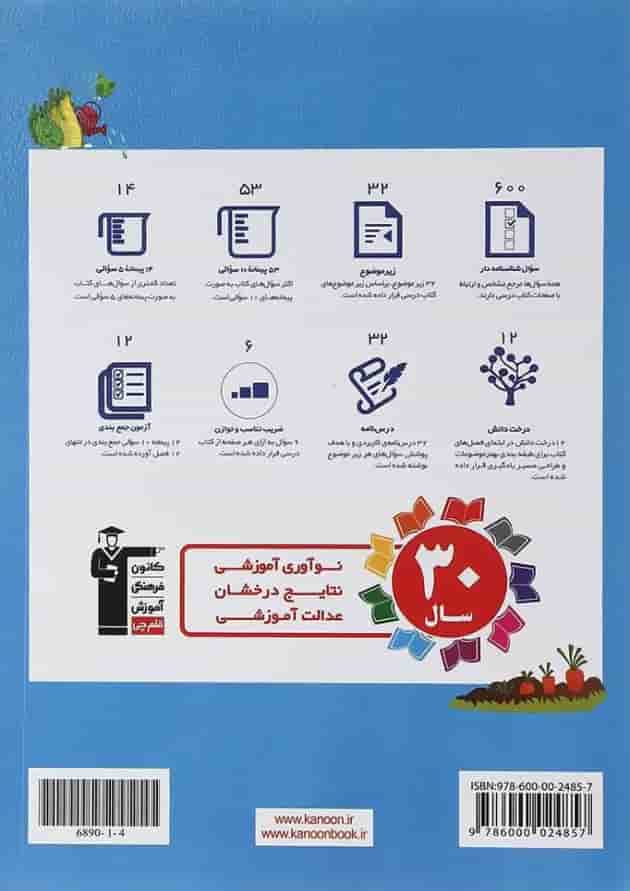 علوم پنجم دبستان مجموعه طبقه بندی شده قلم چی  