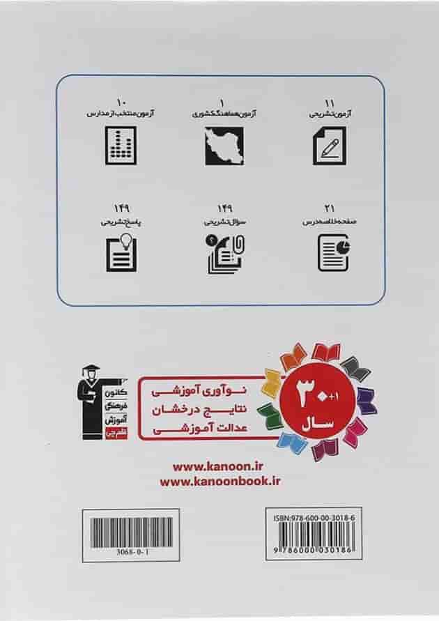 کتاب 11 آزمون تشریحی جغرافیای ایران دهم قلم چی 