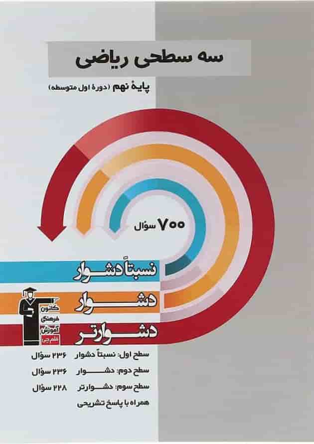 سه سطحی ریاضی نهم قلم چی سه سطحی ریاضی نهم قلم چی