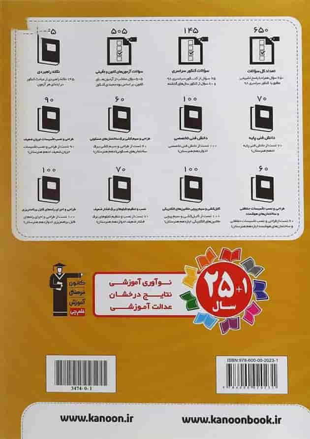کتاب 10 کنکور الکتروتکنیک هنرستان کانون فرهنگی آموزش کتاب 10 کنکور الکتروتکنیک هنرستان کانون فرهنگی آموزش