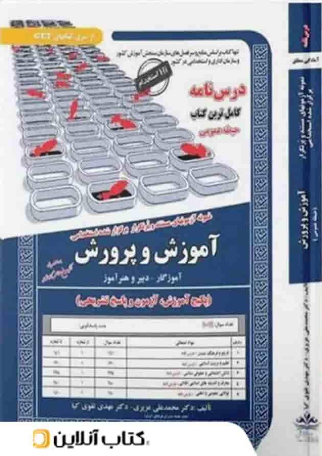 حیطه عمومی آموزش و پرورش آموزگار دبیر و هنر آموز سامان سنجش حیطه عمومی آموزش و پرورش آموزگار دبیر و هنر آموز سامان سنجش