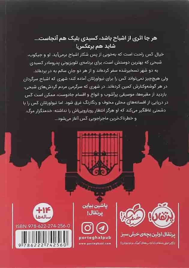 کتاب گذرگاه اشباح مجموعه کسیدی بلیک جلد 3 کتاب گذرگاه اشباح مجموعه کسیدی بلیک جلد 3