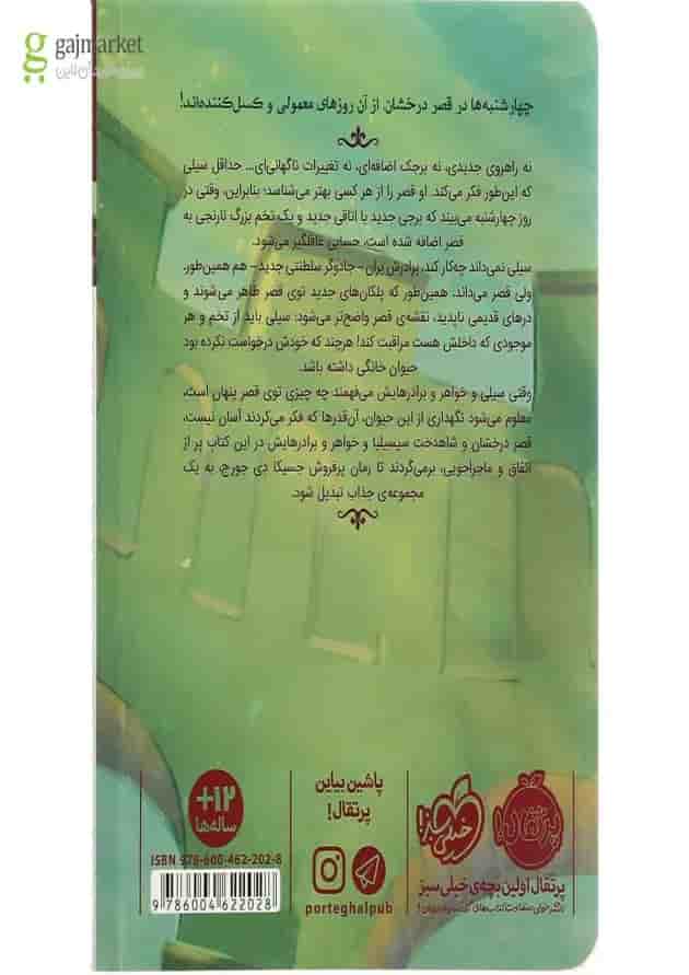 کتاب چهارشنبه ها مجموعه قصر شگفت انگیز جلد 2 کتاب چهارشنبه ها مجموعه قصر شگفت انگیز جلد 2