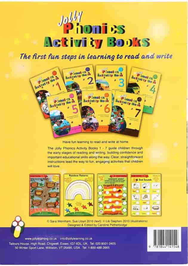 Jolly Phonics 2 Activity Book Jolly Phonics 2 Activity Book