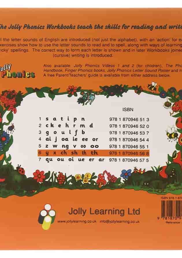 Jolly Phonics 6 WorkBook undefined Jolly Phonics 6 WorkBook undefined