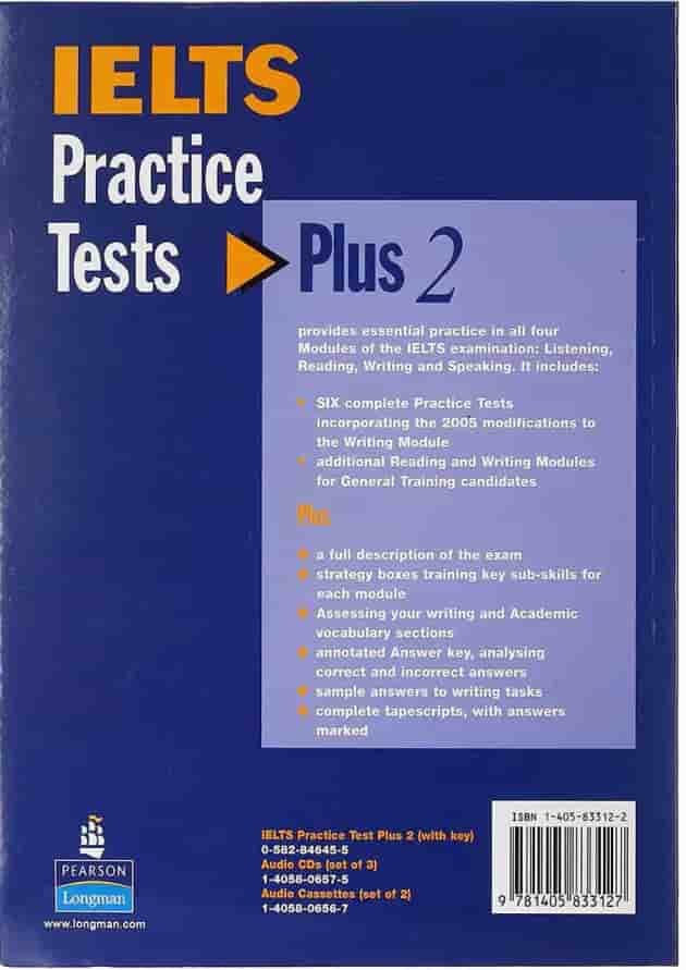 کتاب IELTS Practice Tests Plus 2 کتاب IELTS Practice Tests Plus 2