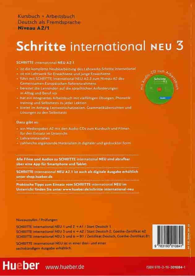 Schritte International Neu 3 Kursbuch + Arbeitsbuch Schritte International Neu 3 Kursbuch + Arbeitsbuch