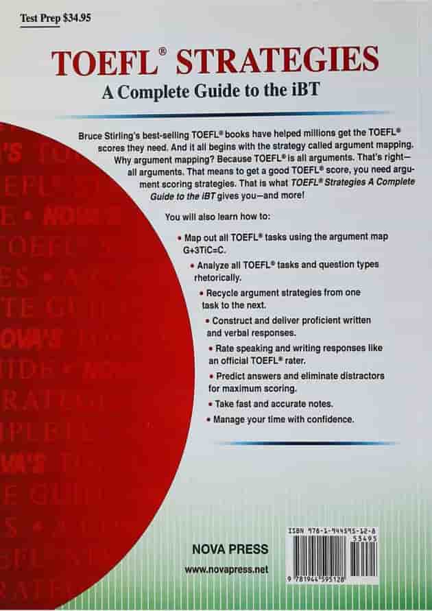 کتاب TOEFL Strategies کتاب TOEFL Strategies