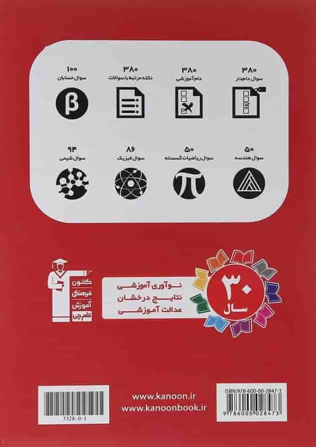 کتاب اشتباهات متداول دوازدهم ریاضی انتشارات کانون فرهنگی آموزش کتاب اشتباهات متداول دوازدهم ریاضی انتشارات کانون فرهنگی آموزش