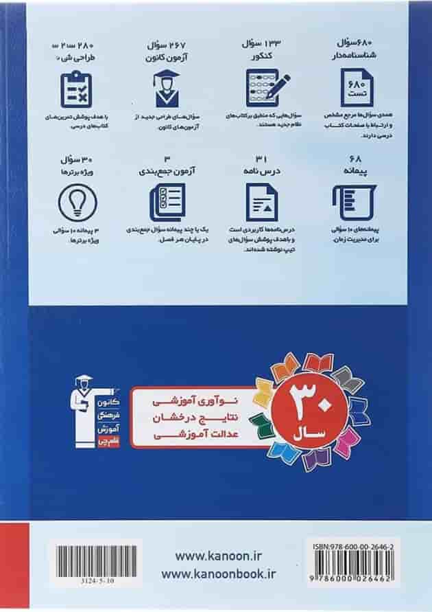 کتاب ریاضی و آمار دوازدهم انسانی سری طبقه بندی شده انتشارات کانون فرهنگی آموزش کتاب ریاضی و آمار دوازدهم انسانی سری طبقه بندی شده انتشارات کانون فرهنگی آموزش