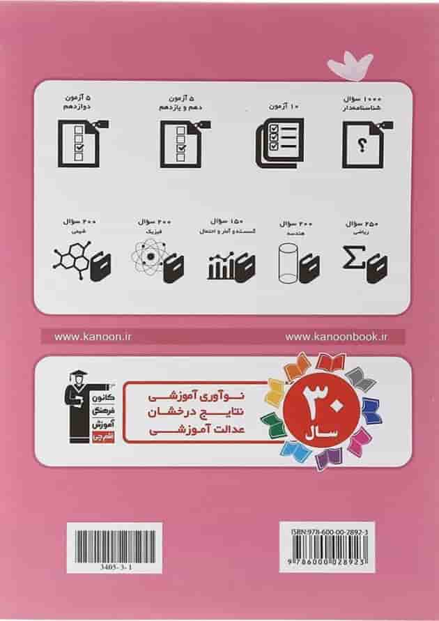کتاب نوروز دوازدهم ریاضی انتشارات کانون فرهنگی آموزش کتاب نوروز دوازدهم ریاضی انتشارات کانون فرهنگی آموزش