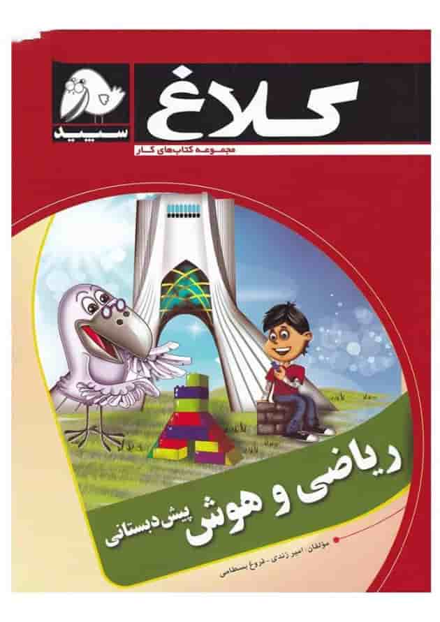 کتاب ریاضی و هوش پیش دبستانی مجموعه کتاب های کار کلاغ سپید کتاب ریاضی و هوش پیش دبستانی مجموعه کتاب های کار کلاغ سپید