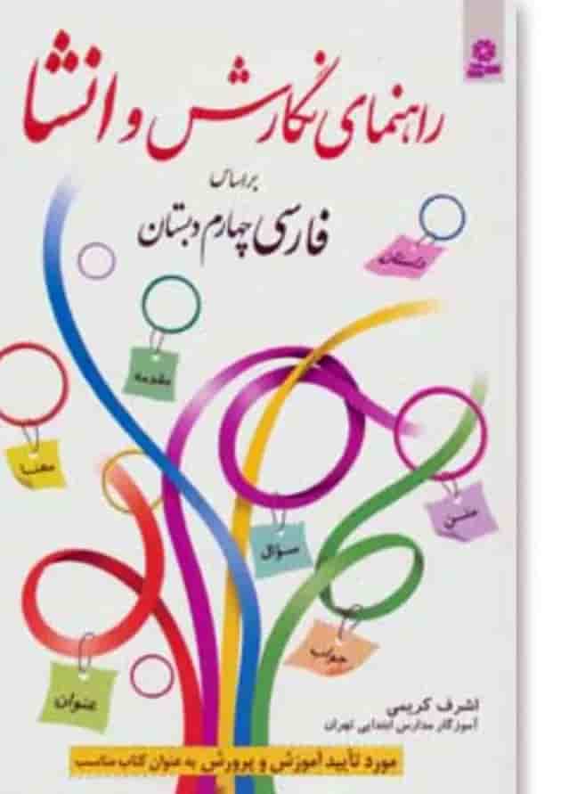 کتاب راهنمای نگارش و انشا فارسی چهارم دبستان کتاب راهنمای نگارش و انشا فارسی چهارم دبستان